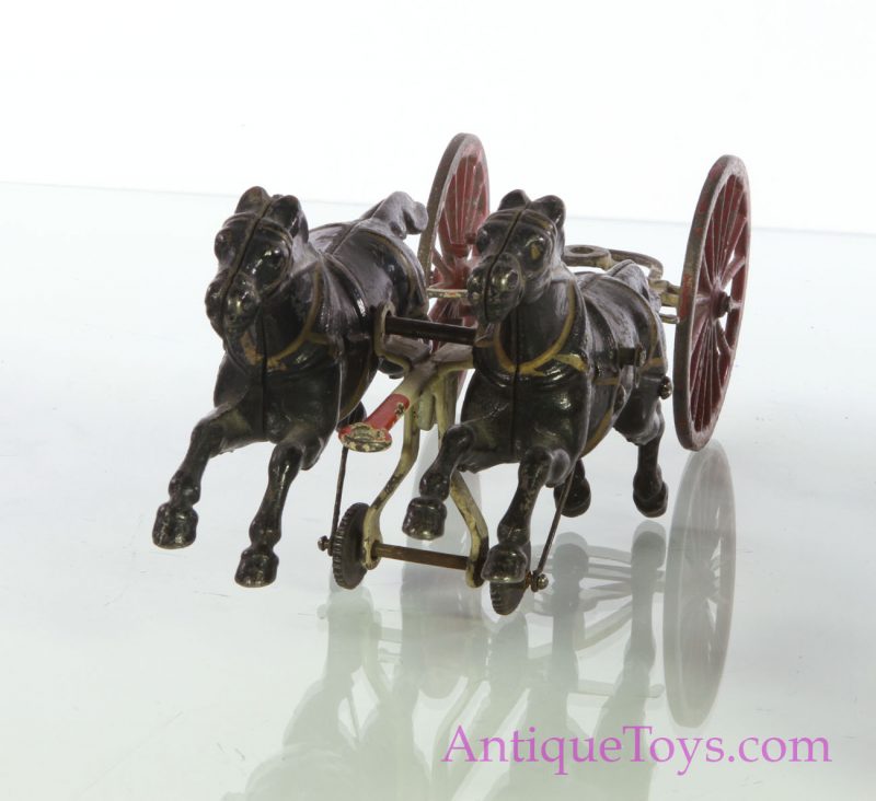 Wilkins Horse Drawn Fire Wagon Toy <FONT COLOR="ff000 ">*SOLD*</font> - Image 6