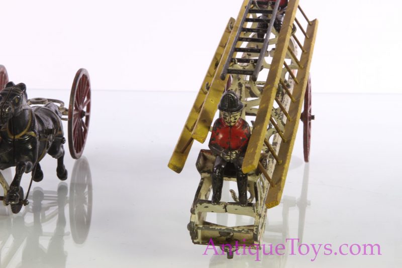 Wilkins Horse Drawn Fire Wagon Toy <FONT COLOR="ff000 ">*SOLD*</font> - Image 14