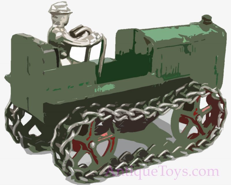 Arcade Ten Ton Caterpillar Crawler / Tractor <FONT COLOR="ff000 ">*SOLD*</font> - Image 3