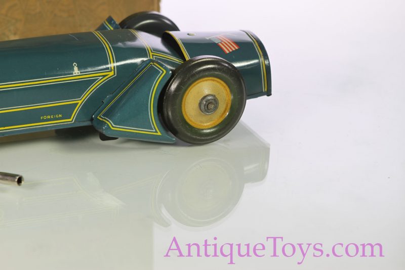 Blue Bird Tin Windup XL Car by Guntherman Germany <FONT COLOR="ff000 ">*SOLD*</font> - Image 4