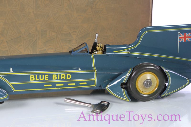 Blue Bird Tin Windup XL Car by Guntherman Germany <FONT COLOR="ff000 ">*SOLD*</font> - Image 10
