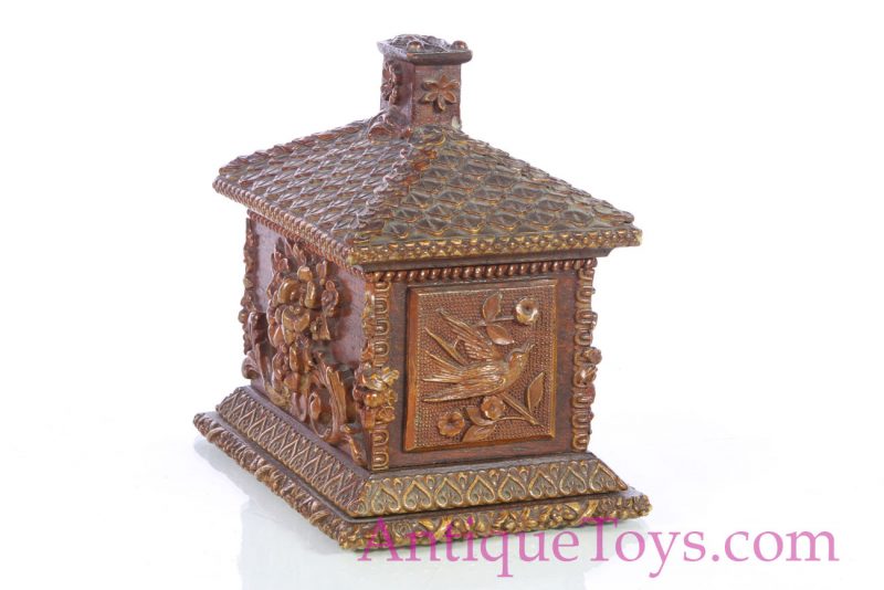 Frank Bank Folk Carved Savings Bank Toy <FONT COLOR="ff000 ">*SOLD*</font> - Image 2