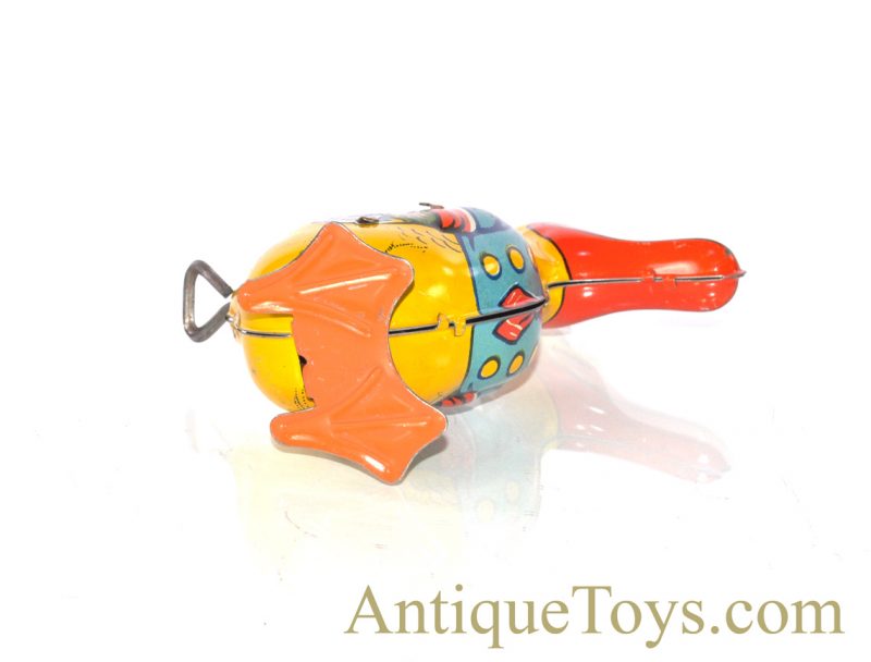 Vintage ca. 1930's J. Chein Walking Duck Windup Tin Toy for Sale <FONT COLOR="ff000 ">*SOLD*</font> - Image 5
