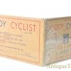 Vintage ca. 1930's Unique Art Tin Lithographed Windup "Kiddy Cyclist" with Box for Sale - Image 11