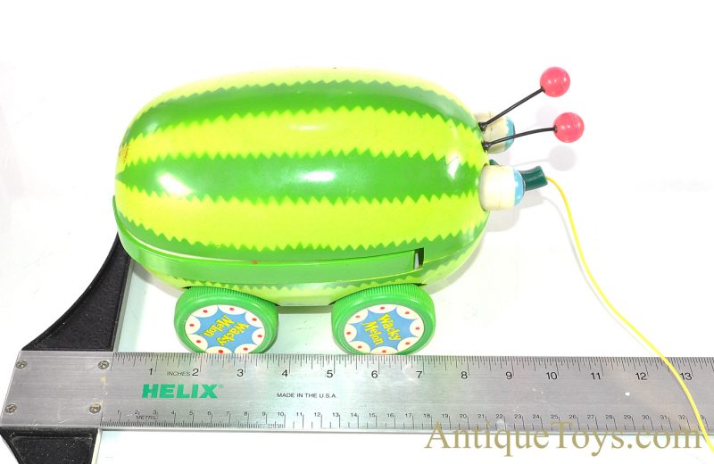Cragstan/Vanda ca. 1960's "Wacky Melon" Pull Toy in Box <FONT COLOR="ff000 ">*SOLD*</font> - Image 13