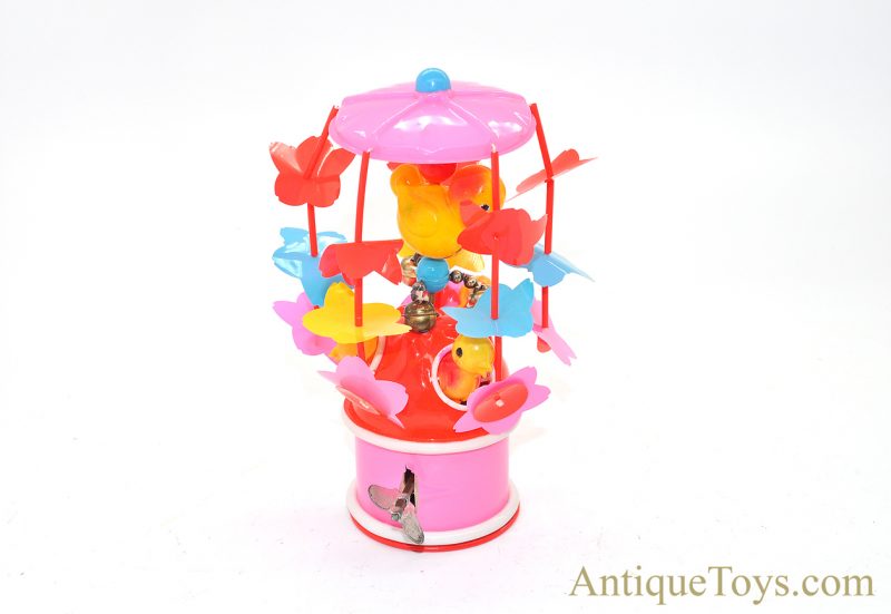 Vintage ca. 1950's T.A. Mechanical Hungry Chicks "Non-Inflammable" Acetiloid/Plastic Japanese Windup Toy <FONT COLOR="ff000 ">*SOLD*</font> - Image 3