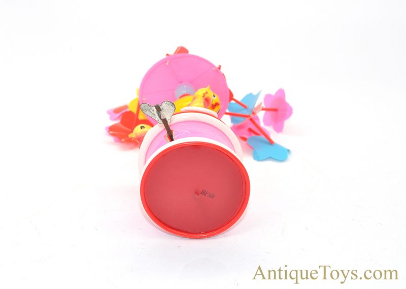 Vintage ca. 1950's T.A. Mechanical Hungry Chicks "Non-Inflammable" Acetiloid/Plastic Japanese Windup Toy <FONT COLOR="ff000 ">*SOLD*</font> - Image 7