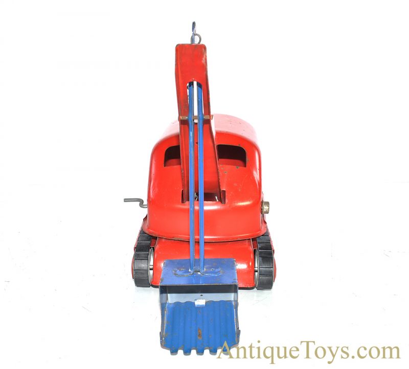 1955 Tonka Toys No. 120-5 Custom Restoration Tractor, Carry-All Trailer with Original Non-Restored No. 50 Steam Shovel <FONT COLOR="ff000 ">*SOLD*</font> - Image 12