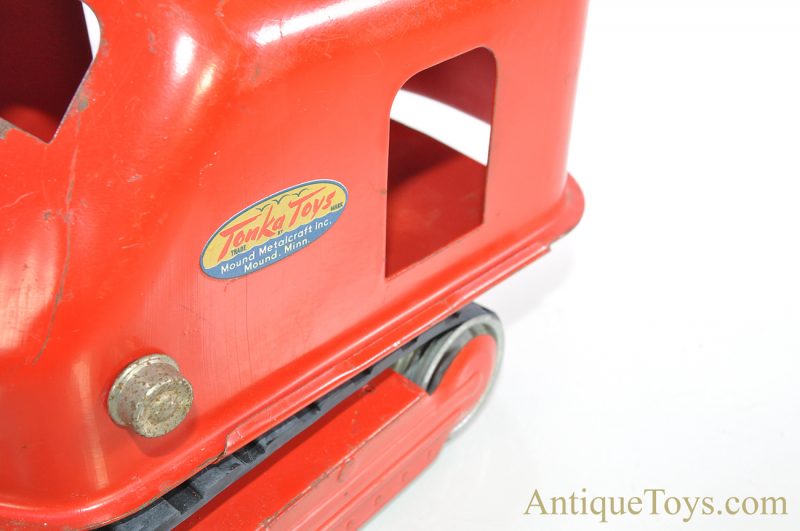 1955 Tonka Toys No. 120-5 Custom Restoration Tractor, Carry-All Trailer with Original Non-Restored No. 50 Steam Shovel <FONT COLOR="ff000 ">*SOLD*</font> - Image 13