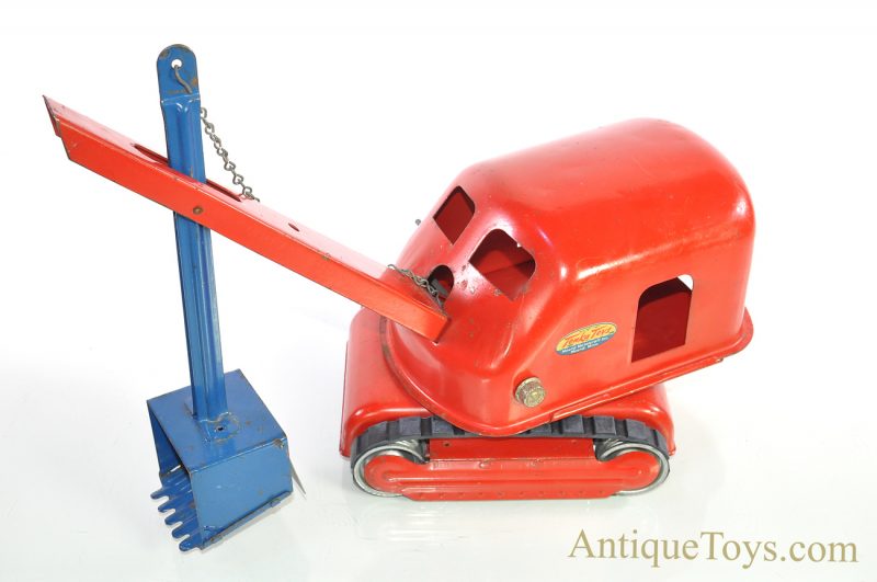 1955 Tonka Toys No. 120-5 Custom Restoration Tractor, Carry-All Trailer with Original Non-Restored No. 50 Steam Shovel <FONT COLOR="ff000 ">*SOLD*</font> - Image 17
