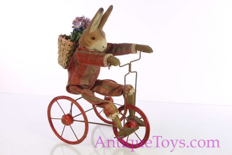 Easter Bunny Rabbit toy on Tricycle, Extra Large <FONT COLOR="ff000 ">*SOLD*</font> - Image 14
