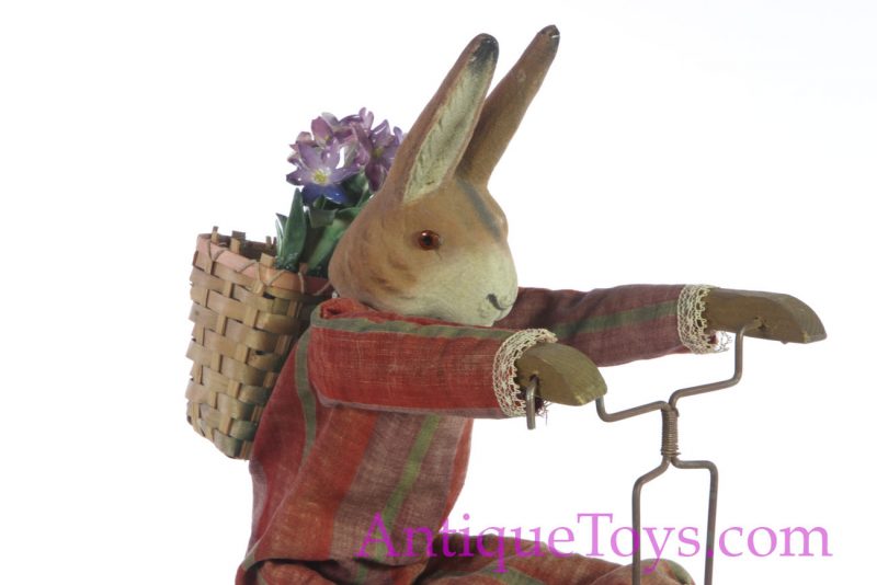 Easter Bunny Rabbit toy on Tricycle, Extra Large <FONT COLOR="ff000 ">*SOLD*</font> - Image 9