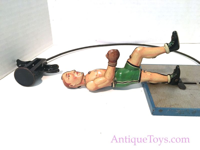 Joe Lewis vs Max Schmeling Boxing, "The Champion" Tin Toy <FONT COLOR="ff000 ">*SOLD*</font> - Image 12