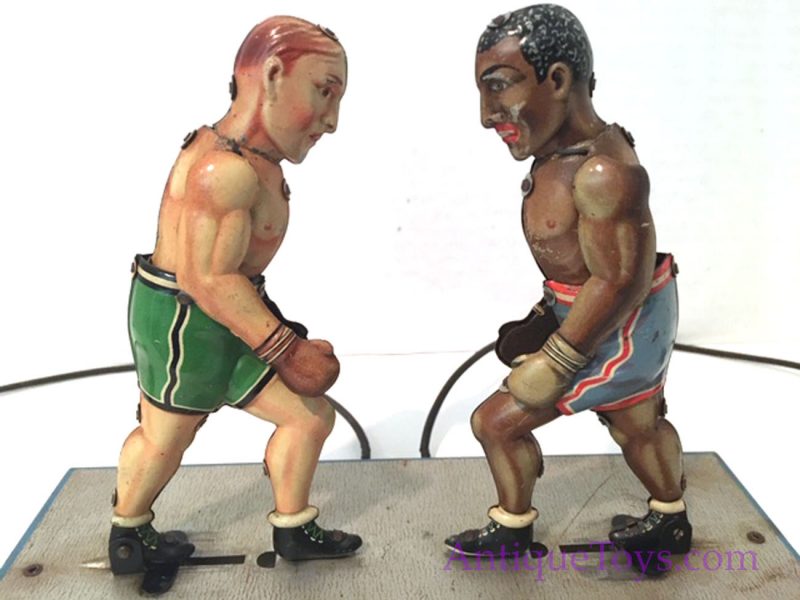 Joe Lewis vs Max Schmeling Boxing, "The Champion" Tin Toy <FONT COLOR="ff000 ">*SOLD*</font>