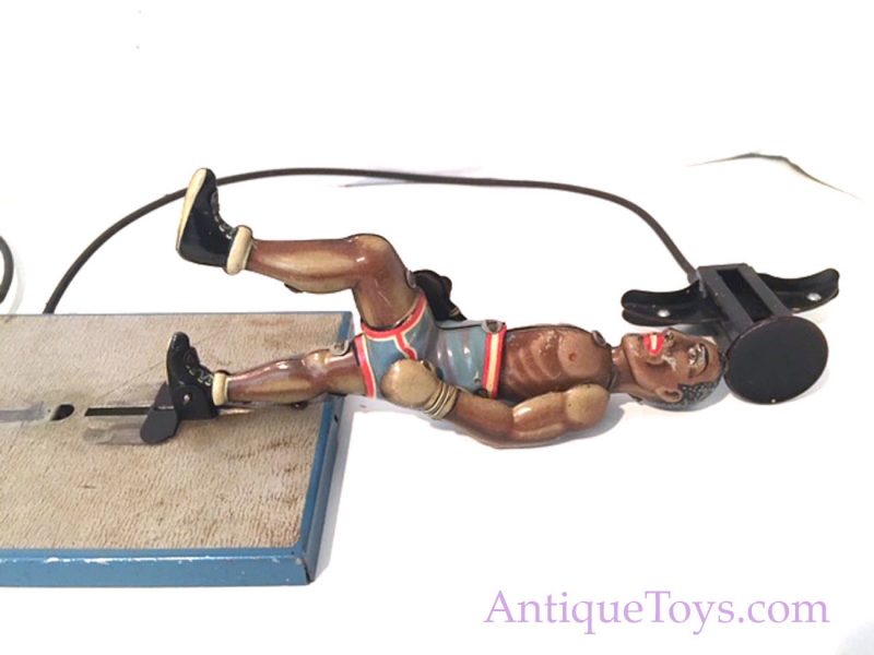 Joe Lewis vs Max Schmeling Boxing, "The Champion" Tin Toy <FONT COLOR="ff000 ">*SOLD*</font> - Image 5