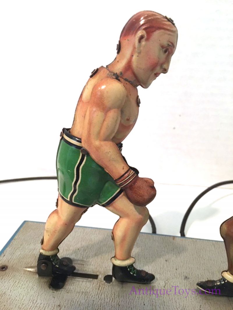 Joe Lewis vs Max Schmeling Boxing, "The Champion" Tin Toy <FONT COLOR="ff000 ">*SOLD*</font> - Image 4
