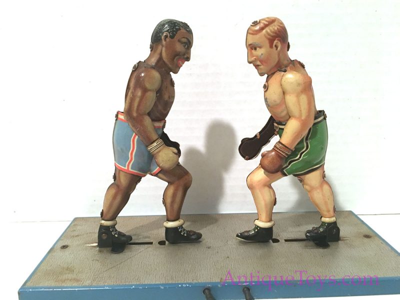 Joe Lewis vs Max Schmeling Boxing, "The Champion" Tin Toy <FONT COLOR="ff000 ">*SOLD*</font> - Image 2