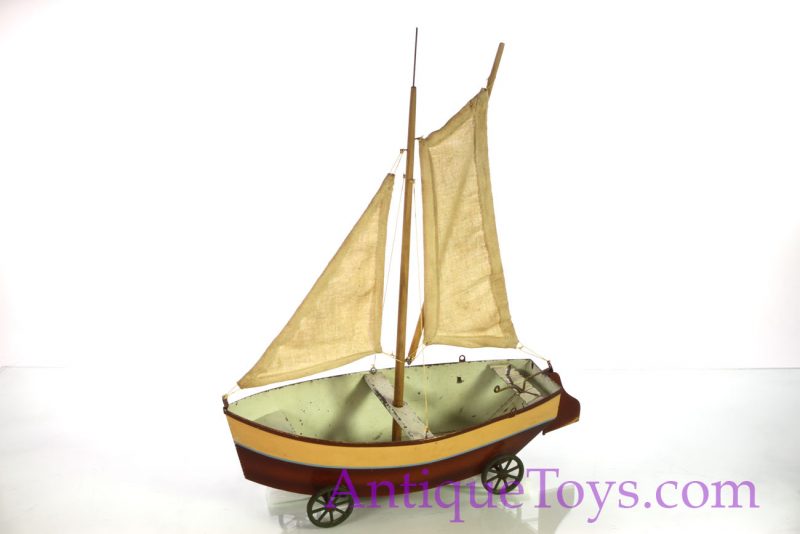 Lutz Marklin Sand Toy Tin Sailing Ship <FONT COLOR="ff000 ">*SOLD*</font>