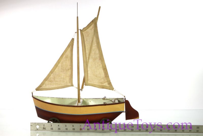 Lutz Marklin Sand Toy Tin Sailing Ship <FONT COLOR="ff000 ">*SOLD*</font> - Image 6