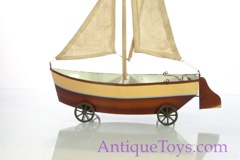 Lutz Marklin Sand Toy Tin Sailing Ship <FONT COLOR="ff000 ">*SOLD*</font> - Image 5