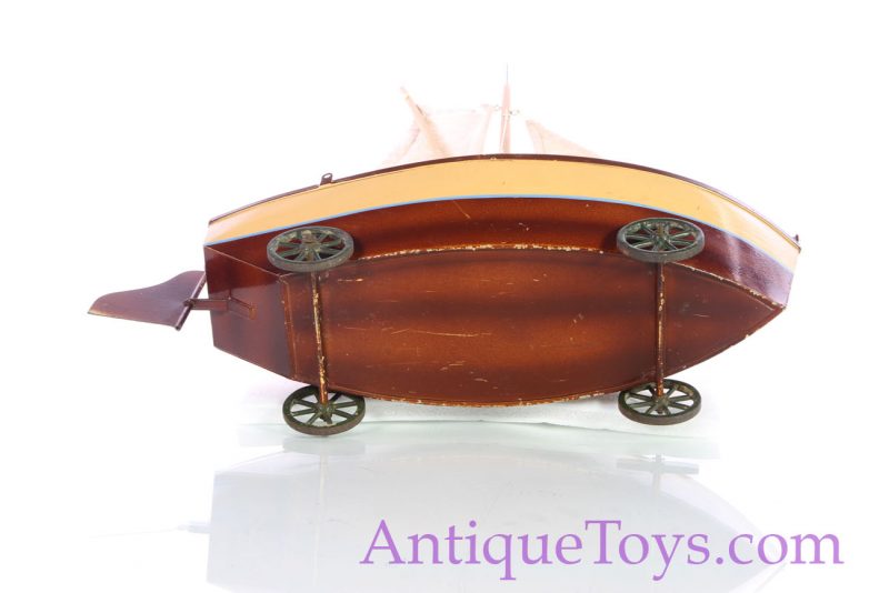 Lutz Marklin Sand Toy Tin Sailing Ship <FONT COLOR="ff000 ">*SOLD*</font> - Image 2