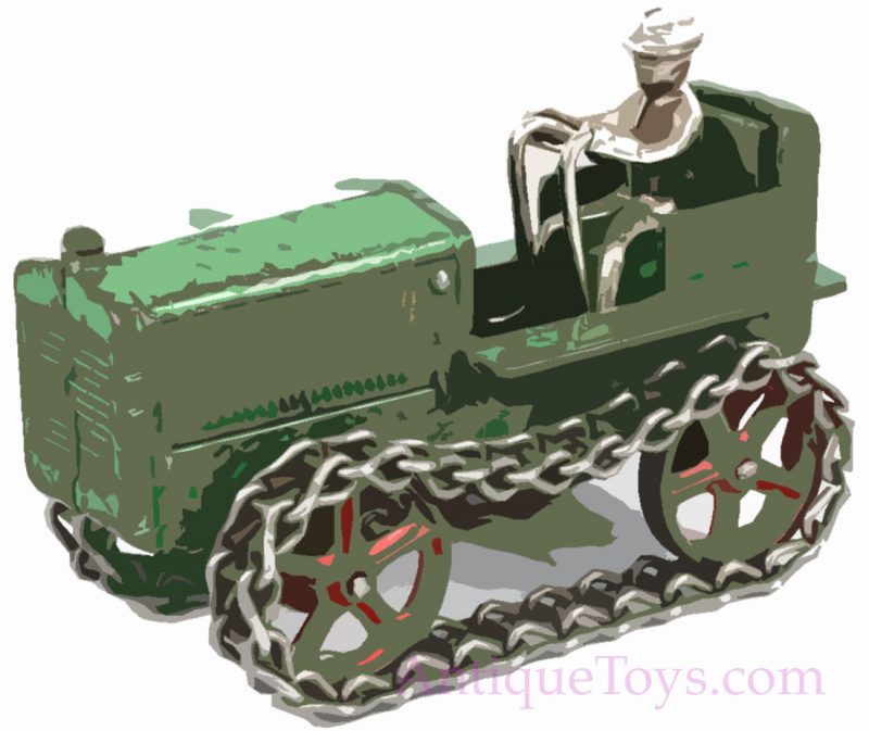 Arcade Ten Ton Caterpillar Crawler / Tractor <FONT COLOR="ff000 ">*SOLD*</font> - Image 2