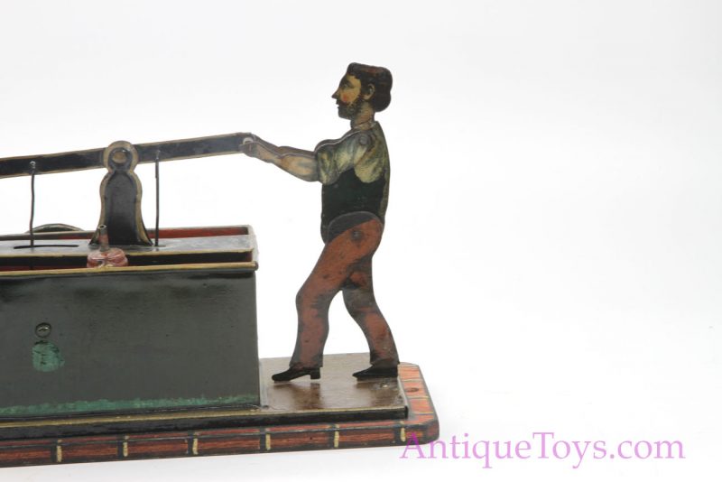 Carette Fire Pumper Steam Toy <FONT COLOR="ff000 ">*SOLD*</font> - Image 4