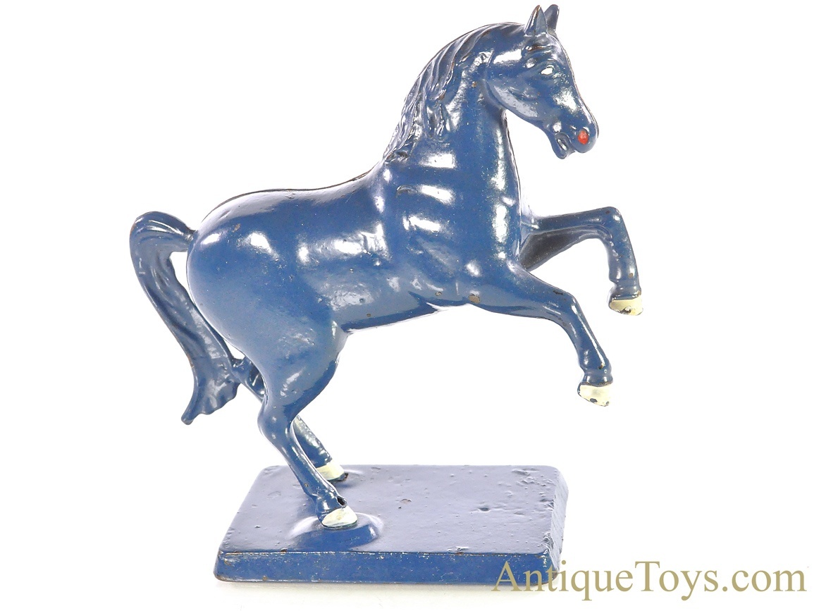 blue toy horse