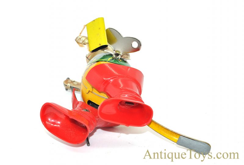 Georg Kohler (GNK) ca. 1940's Tin Lithographed Windup "Puss in Boots" German Toy with Box <FONT COLOR="ff000 ">*SOLD*</font> - Image 10