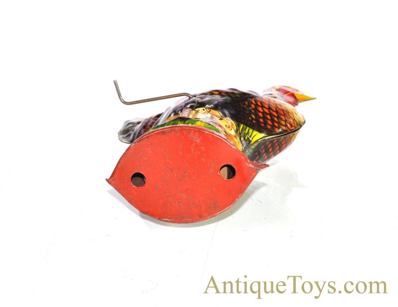 Vintage Baldwin Mfg. Co. Tin Lithographed Clucking Chicken Toy <FONT COLOR="ff000 ">*SOLD*</font> - Image 5