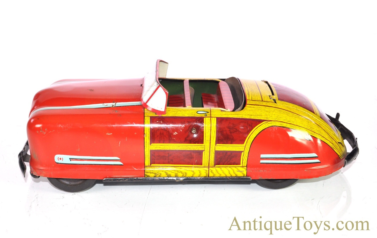 Wyandotte All Metal Products Company Pressed Steel Lithographed Woody Convertible Push Toy <FONT COLOR="ff000 ">*SOLD*</font> - Image 3