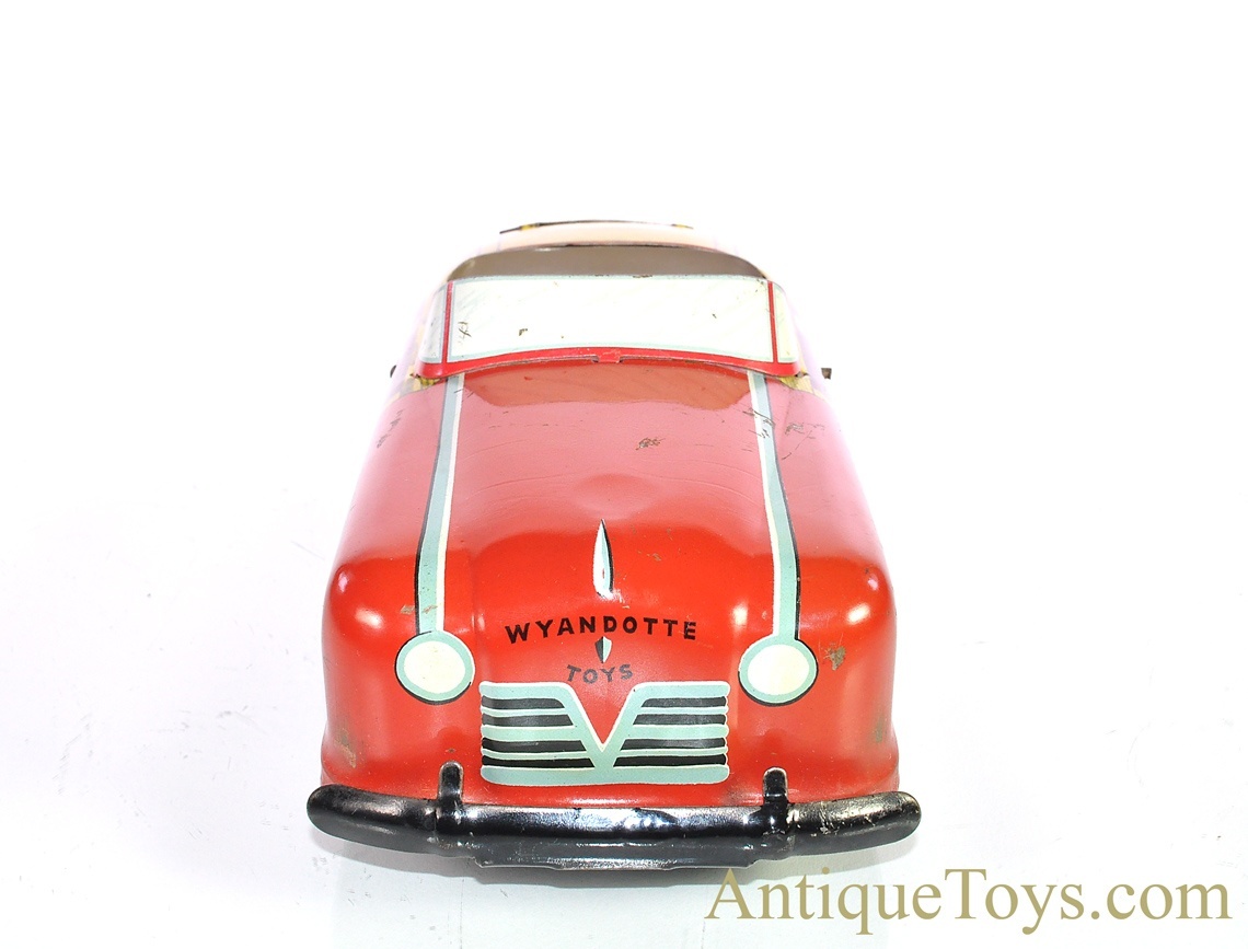 Wyandotte All Metal Products Company Pressed Steel Lithographed Woody Convertible Push Toy <FONT COLOR="ff000 ">*SOLD*</font> - Image 4