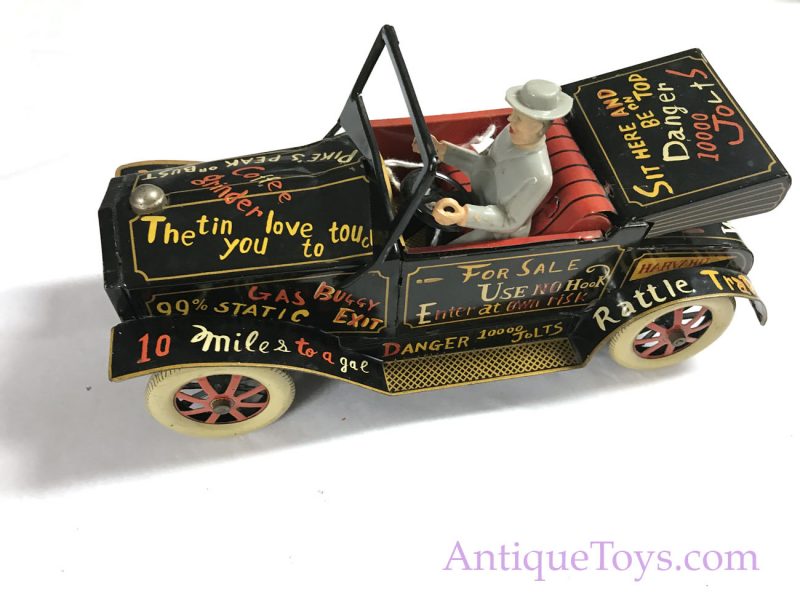 Linemar Marx 1902 Ford Jalopy Harvard College <FONT COLOR="ff000 ">*SOLD*</font> - Image 5