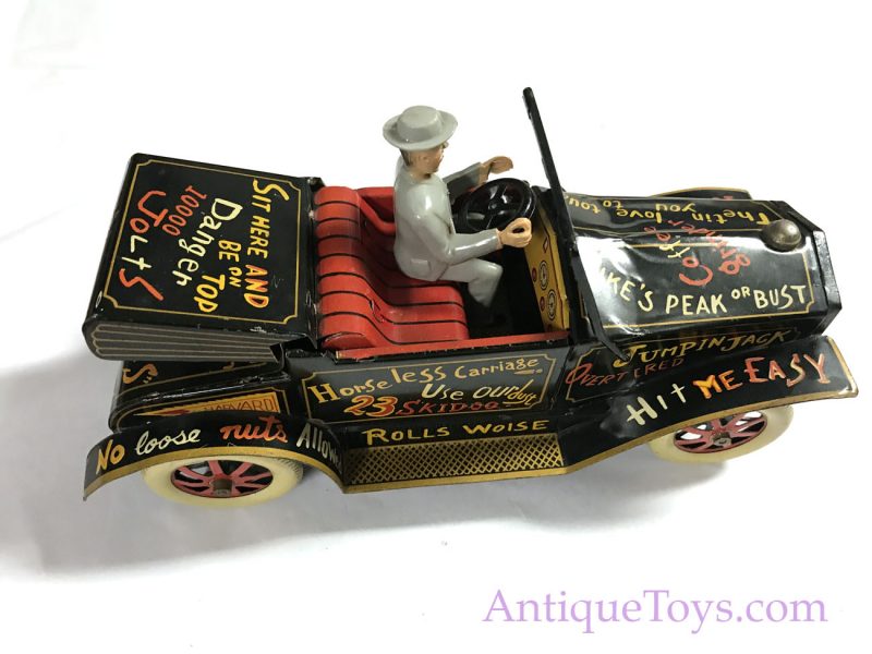 Linemar Marx 1902 Ford Jalopy Harvard College <FONT COLOR="ff000 ">*SOLD*</font>