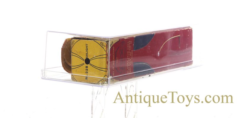 Vintage ca. 1952 Captain Ray-O-Vac Rocket Ship H-22R Flashlight in Box <FONT COLOR="ff000 ">*SOLD*</font> - Image 7