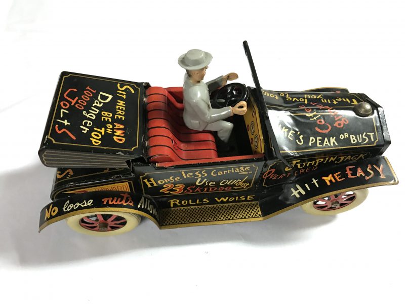 Linemar Marx 1902 Ford Jalopy Harvard College <FONT COLOR="ff000 ">*SOLD*</font> - Image 7