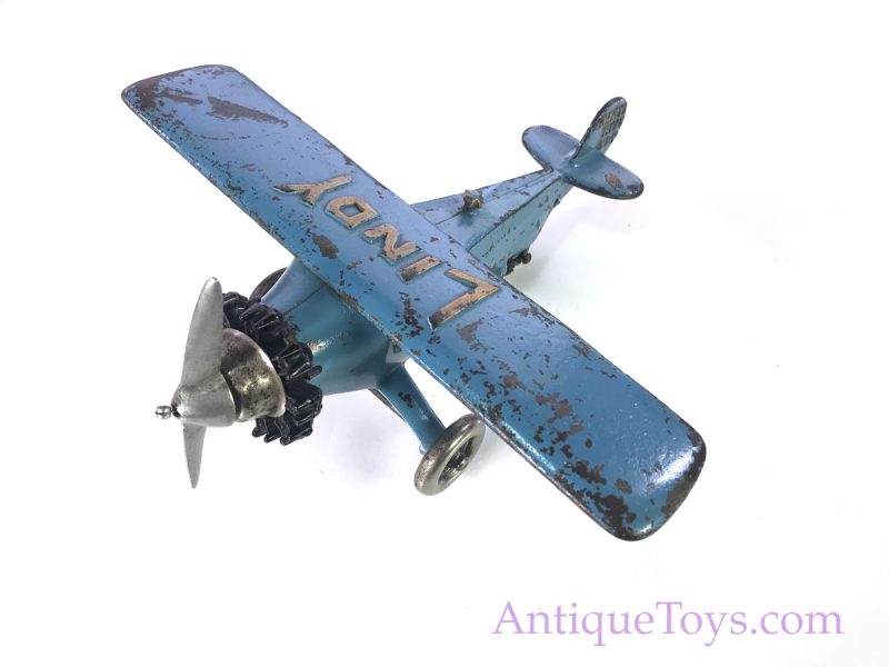 Hubley Cast Iron Lindy Airplane for Sale <FONT COLOR="ff000 ">*SOLD*</font>