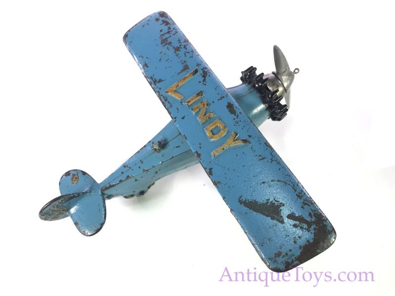 Hubley Cast Iron Lindy Airplane for Sale <FONT COLOR="ff000 ">*SOLD*</font> - Image 3