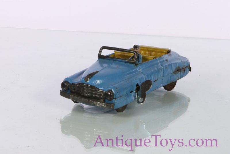 European Tin 1956 Convertible, Possibly Soviet Toy <FONT COLOR="ff000 ">*SOLD*</font> - Image 2