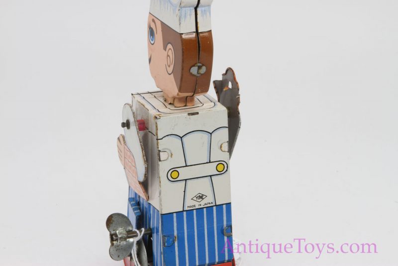 Vintage Yonezawa/Yone Tin Lithographed Windup Chef <FONT COLOR="ff000 ">*SOLD*</font> - Image 2