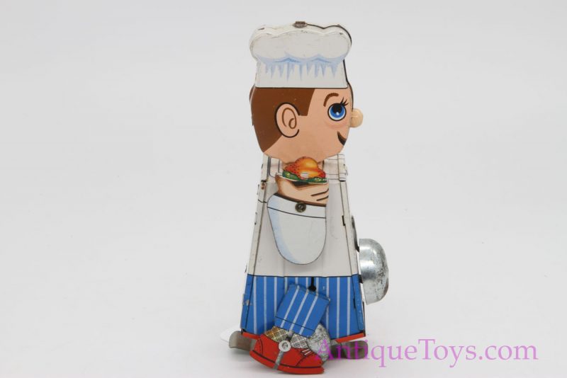 Vintage Yonezawa/Yone Tin Lithographed Windup Chef <FONT COLOR="ff000 ">*SOLD*</font> - Image 5