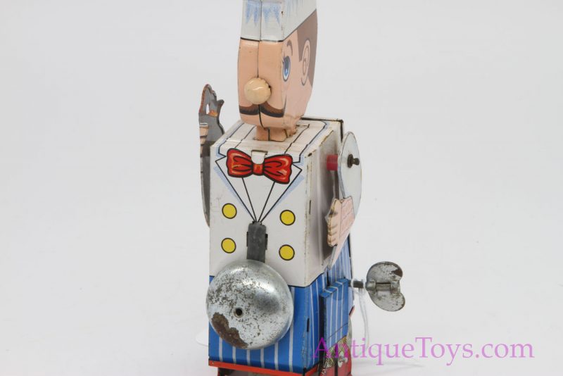 Vintage Yonezawa/Yone Tin Lithographed Windup Chef <FONT COLOR="ff000 ">*SOLD*</font> - Image 6