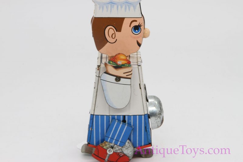 Vintage Yonezawa/Yone Tin Lithographed Windup Chef <FONT COLOR="ff000 ">*SOLD*</font>