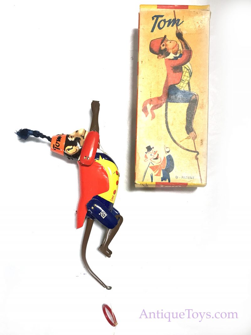 Lehmann Tom Monkey Tin Pull Toy for Sale - Image 2