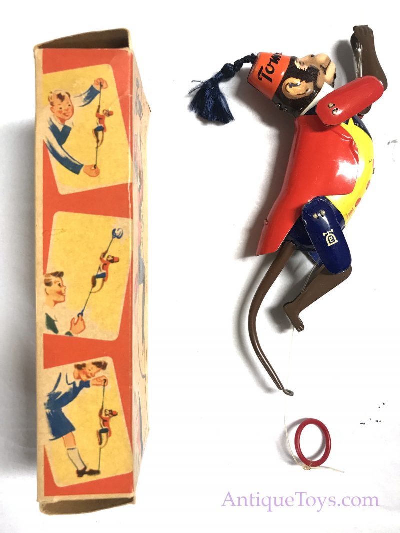 Lehmann Tom Monkey Tin Pull Toy for Sale - Image 6