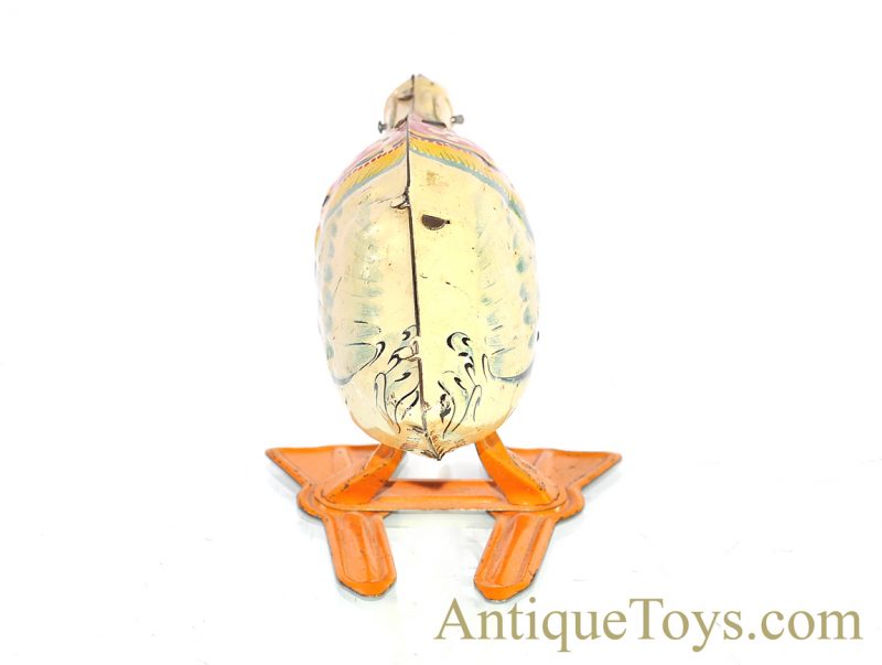 Vintage ca. 1930’s Unique Art “Gertie the Galloping Goose” Windup Tin Lithographed Toy <FONT COLOR="ff000 ">*SOLD*</font> - Image 5