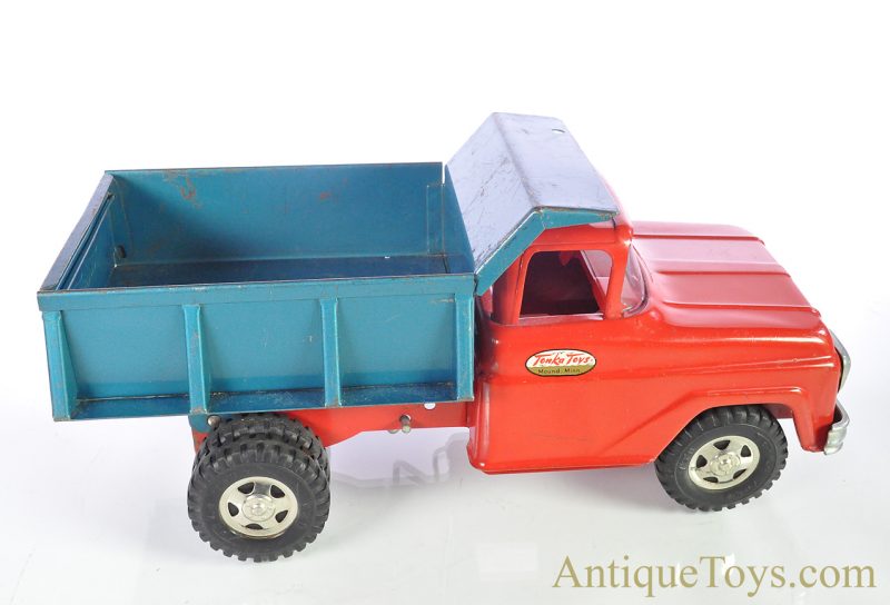 Vintage ca. 1960's Original Tonka Pressed Steel Dual Rear Wheel Hydraulic Dump Truck <FONT COLOR="ff000 ">*SOLD*</font> - Image 2