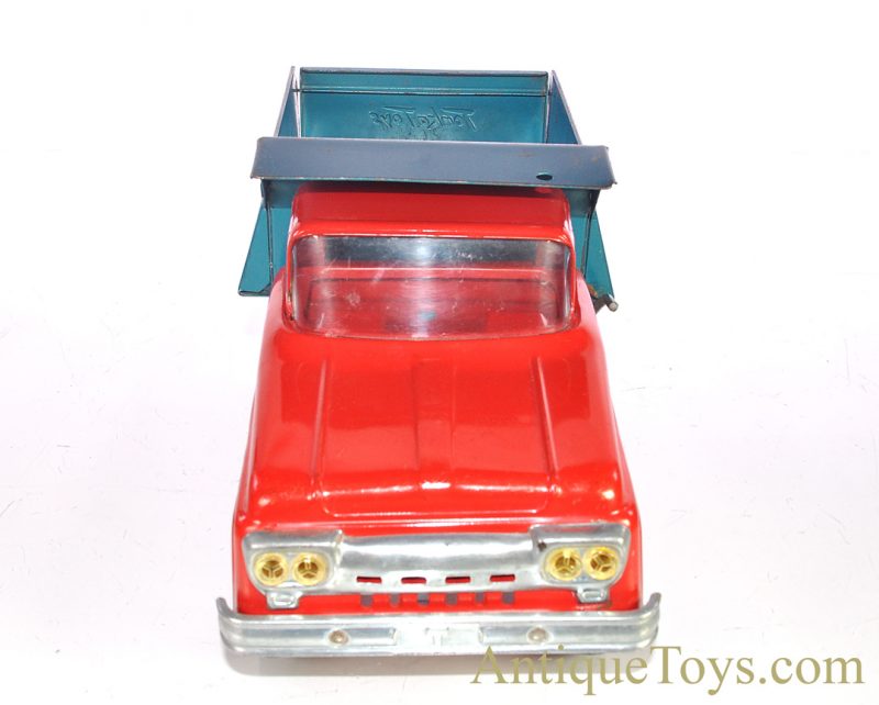 Vintage ca. 1960's Original Tonka Pressed Steel Dual Rear Wheel Hydraulic Dump Truck <FONT COLOR="ff000 ">*SOLD*</font> - Image 6