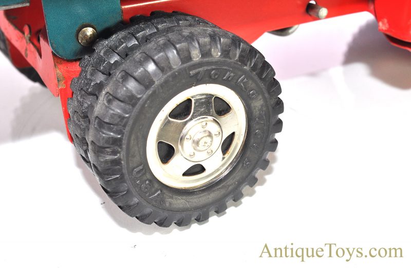 Vintage ca. 1960's Original Tonka Pressed Steel Dual Rear Wheel Hydraulic Dump Truck <FONT COLOR="ff000 ">*SOLD*</font> - Image 10