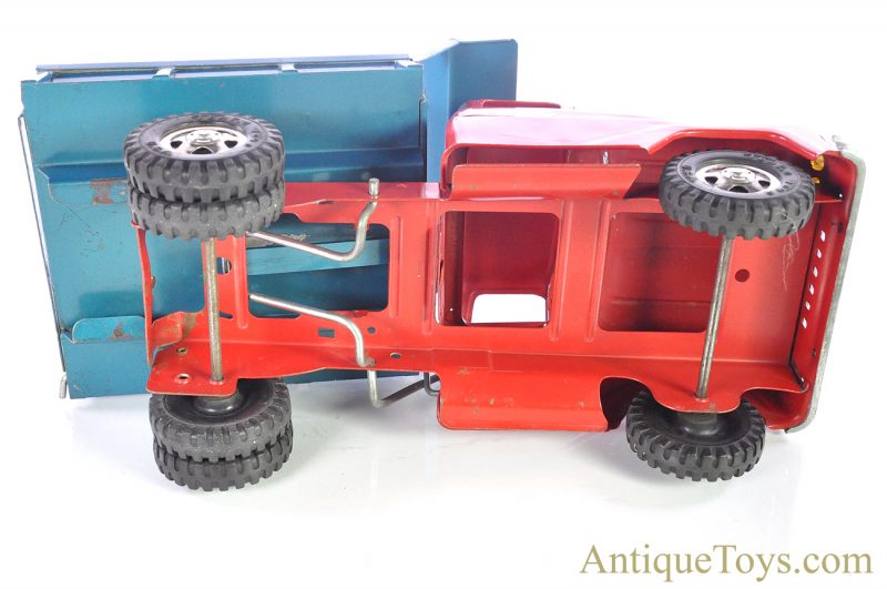 Vintage ca. 1960's Original Tonka Pressed Steel Dual Rear Wheel Hydraulic Dump Truck <FONT COLOR="ff000 ">*SOLD*</font> - Image 11
